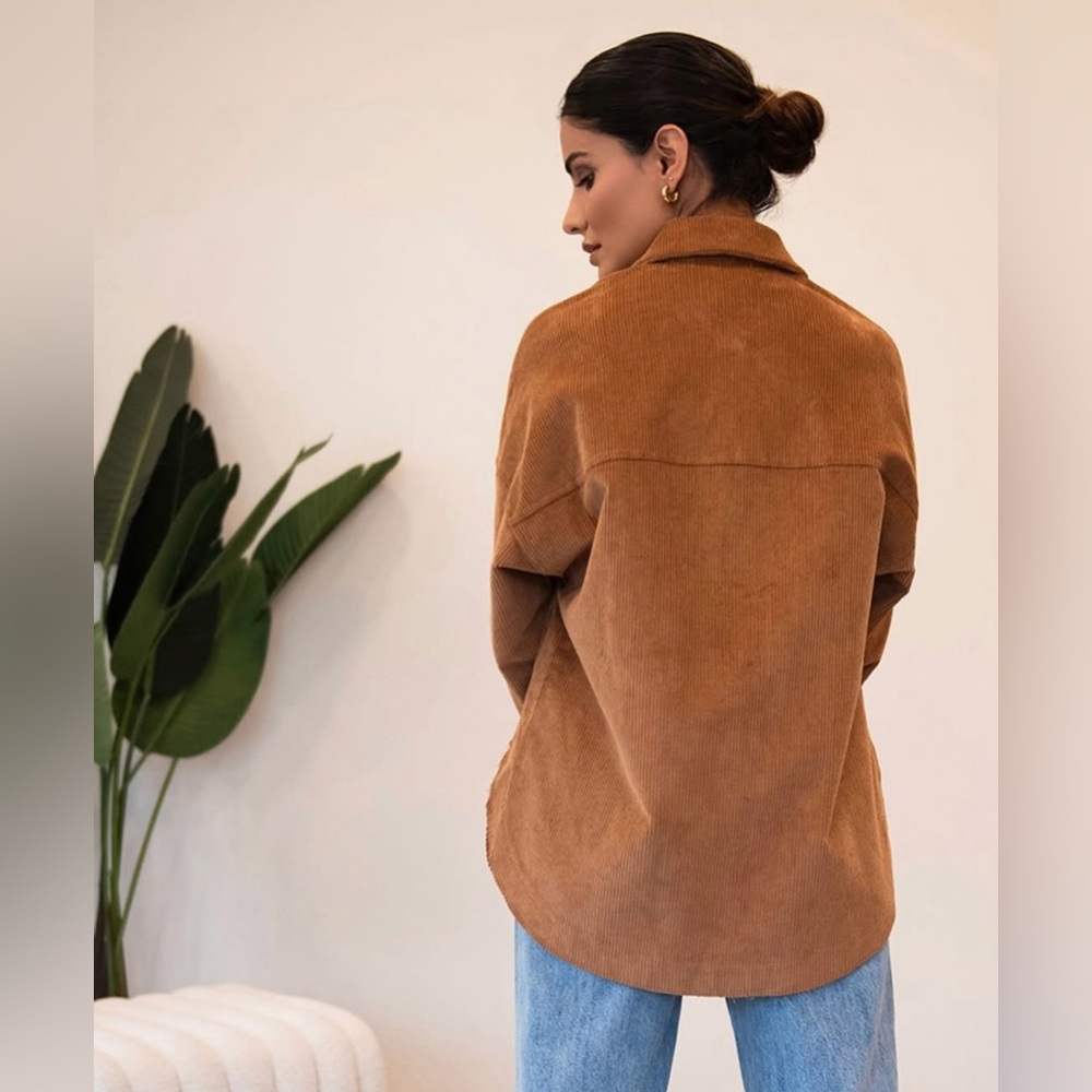BRAND NEW Rebecca King Cord Shacket - Picture 3 of 12